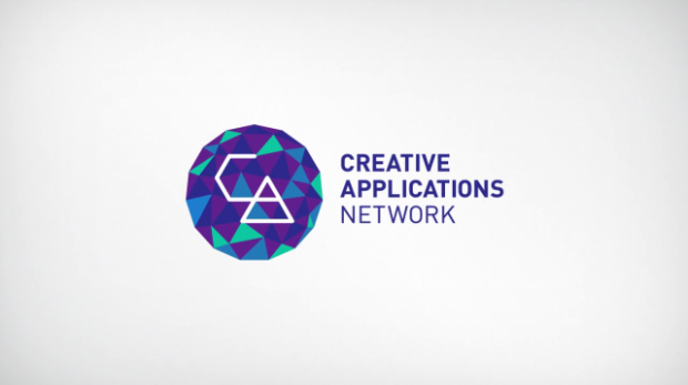 Logo criado em processing para a Creative Applications Network